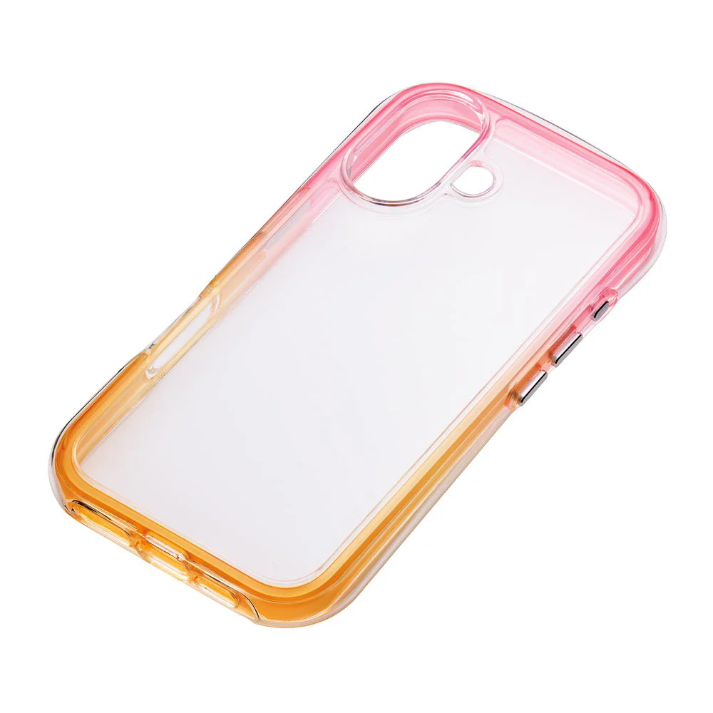 サンクレスト iPhone16 AIR SHOCK MAXケース ピンク×イエロー i38FiJA02 - Image 3