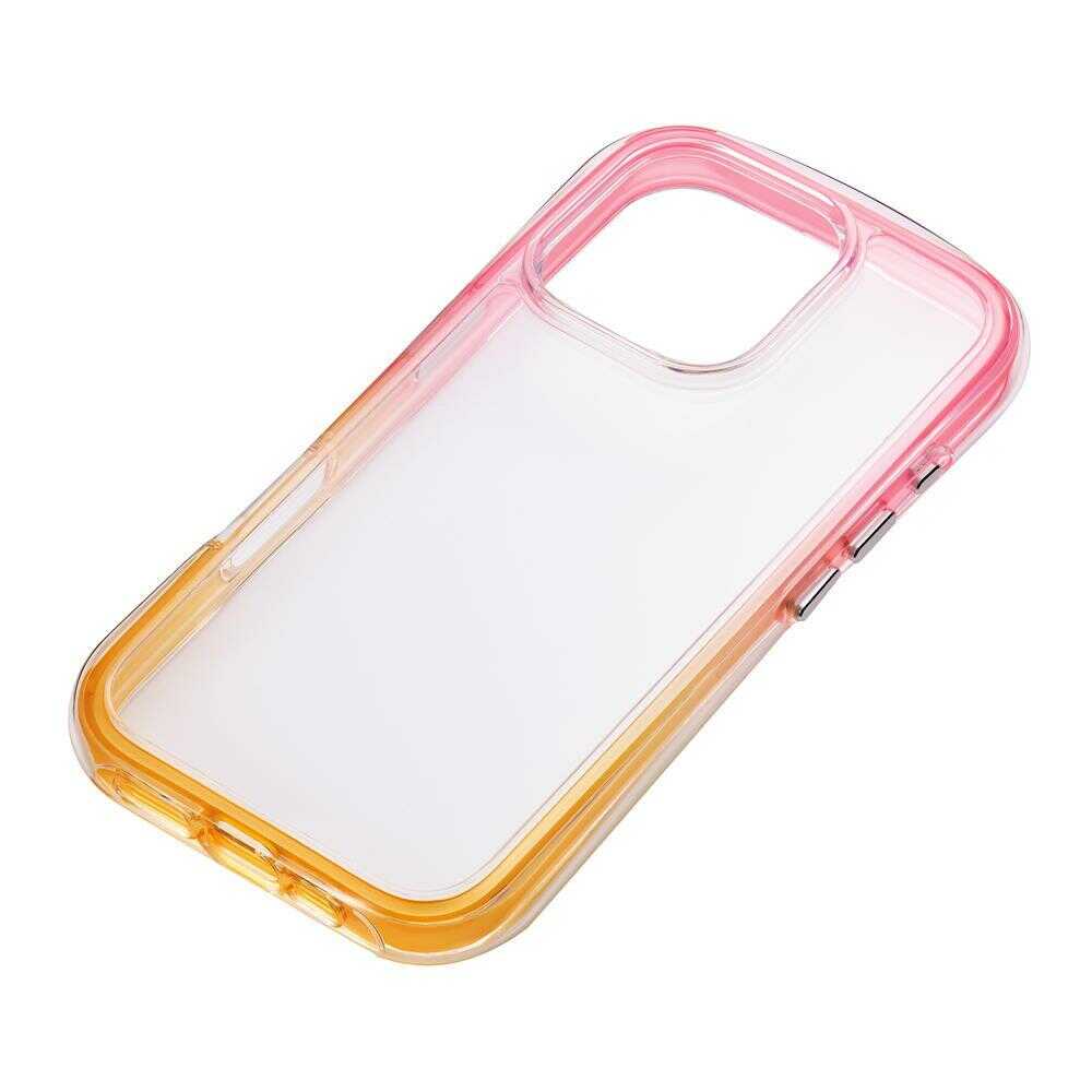 サンクレスト iPhone16 Pro AIR SHOCK MAXケース ピンク×イエロー i38RiJA02 - Image 7
