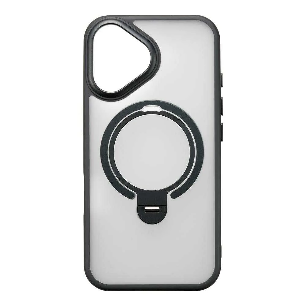 サンクレスト iPhone16 MagStaPLUSケース ブラック i38FiJS04 - Image 3