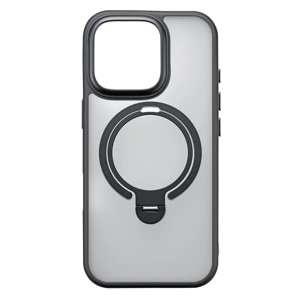 サンクレスト iPhone16 Pro MagStaPLUSケース ブラック i38RiJS04