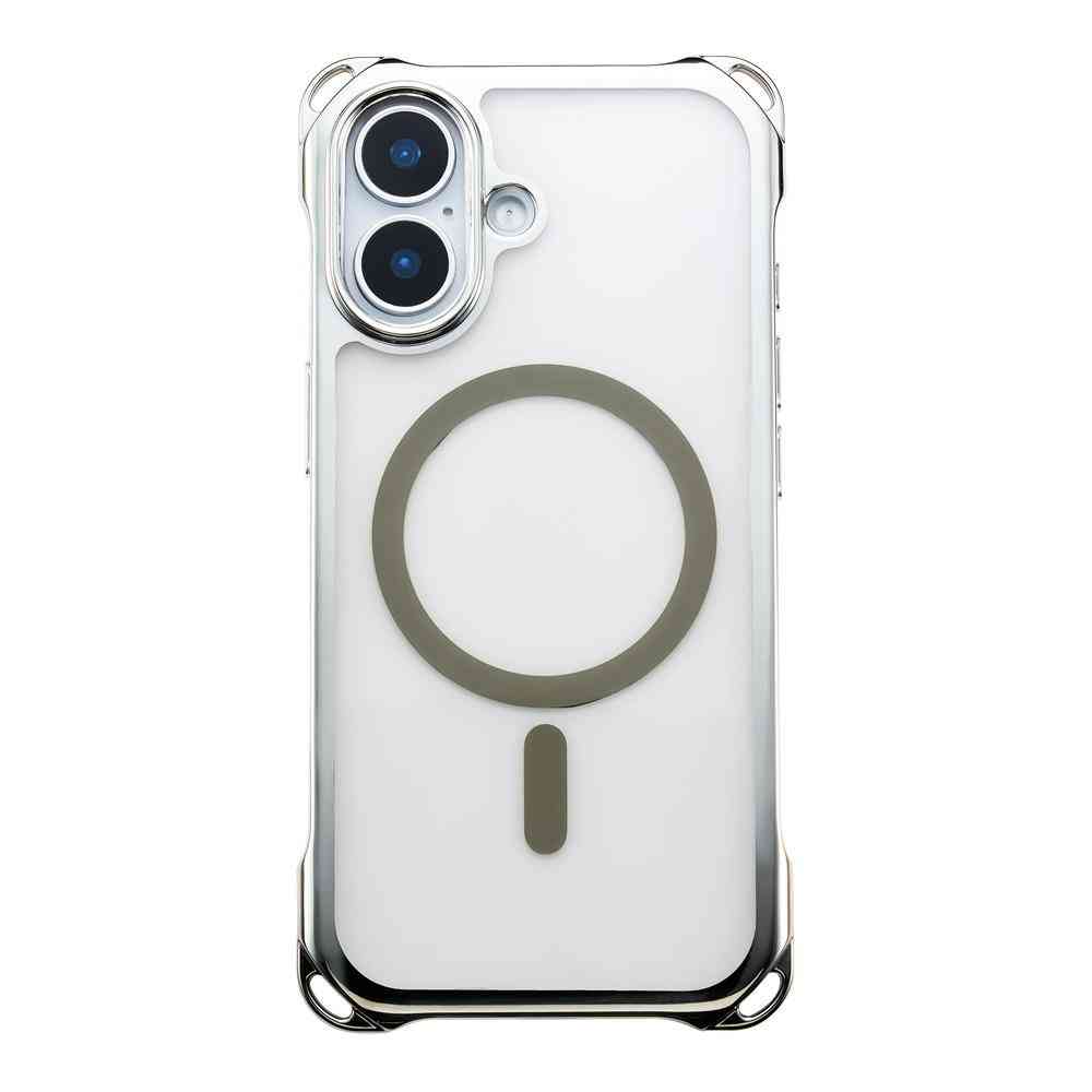 サンクレスト 4ホールケース MagSafe対応 メタリックシルバー for iPhone17 - Image 2