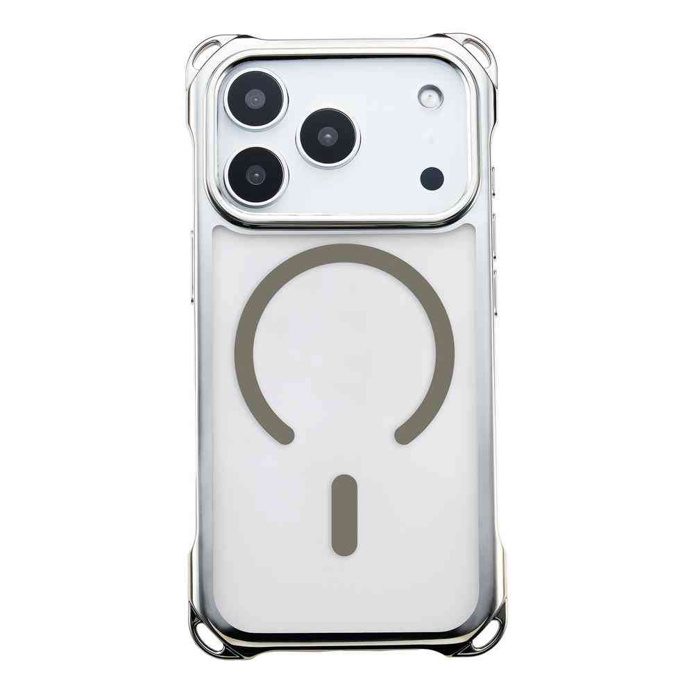 サンクレスト 4ホールケース MagSafe対応 メタリックシルバー for iPhone17Pro - Image 2