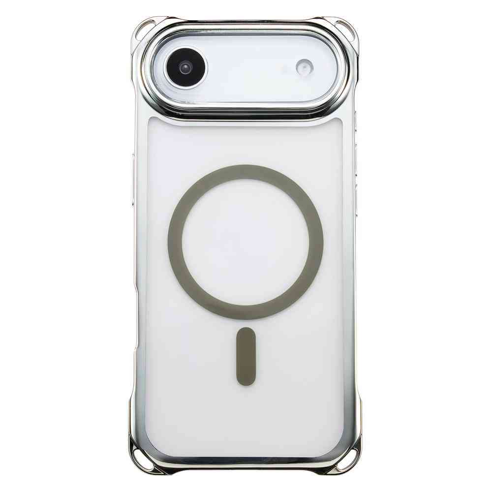 サンクレスト 4ホールケース MagSafe対応 メタリックシルバー for iPhone17Air - Image 2