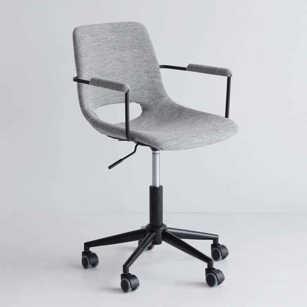 デスクチェア オフィスアームチェア CH-3398GY 【直送品】 返品・キャンセル・他商品と同時購入は不可 - Image 3
