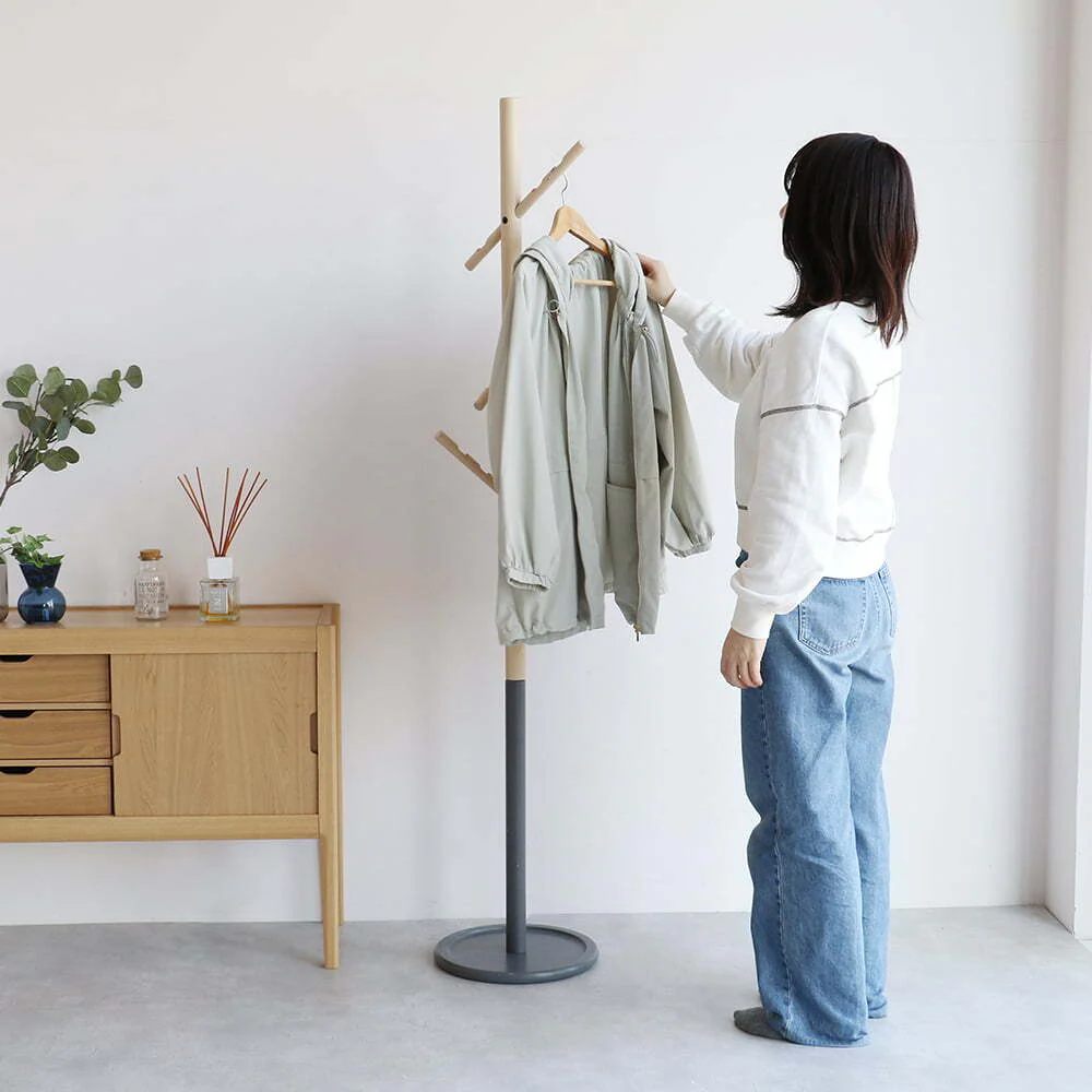 洋服掛け ビースリーハンガー ILH-3799DGY 【直送品】 返品・キャンセル・他商品と同時購入は不可 - Image 7