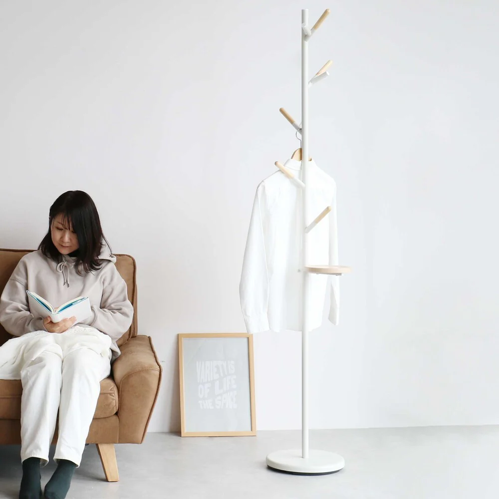洋服掛け ポールハンガー H-3827IV 【直送品】 返品・キャンセル・他商品と同時購入は不可 - Image 4