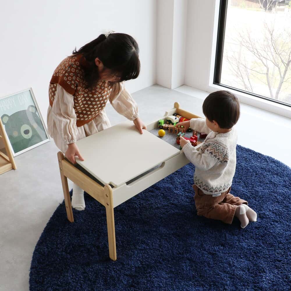 子ども机 キッズプレイテーブル ILT-3833IV 【直送品】 返品・キャンセル・他商品と同時購入は不可 - Image 10
