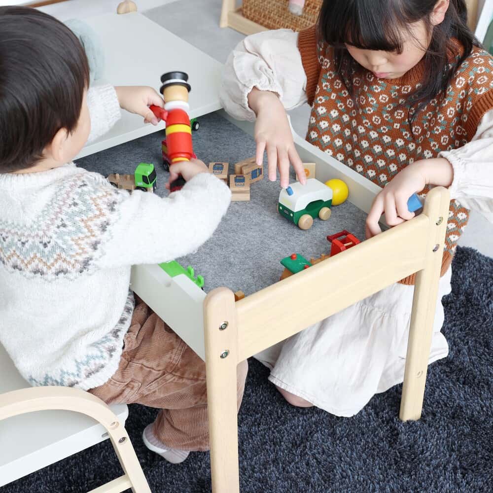 子ども机 キッズプレイテーブル ILT-3833IV 【直送品】 返品・キャンセル・他商品と同時購入は不可 - Image 11