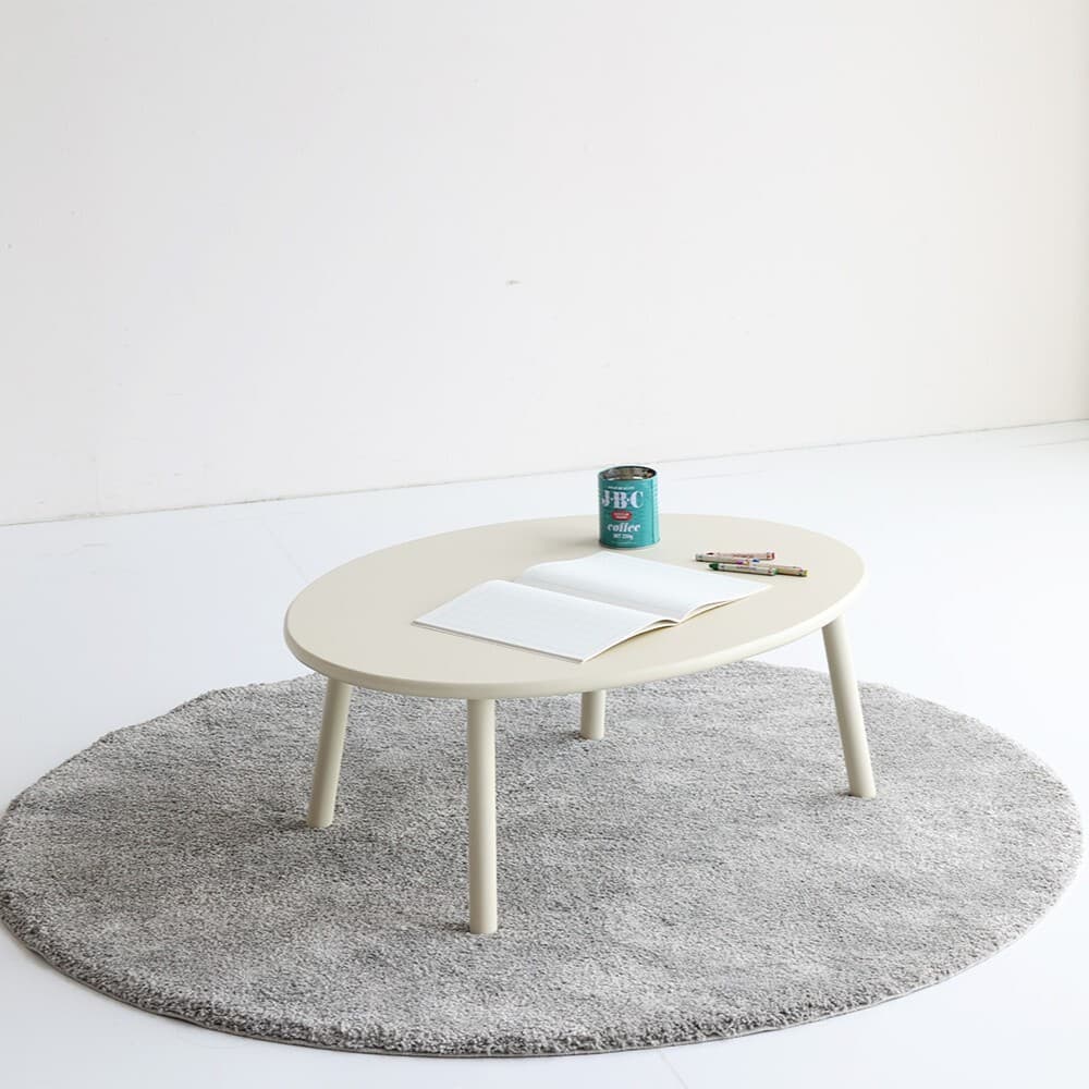 子ども机 キッズオニギリテーブル ILT-3834IV 【直送品】 返品・キャンセル・他商品と同時購入は不可 - Image 3