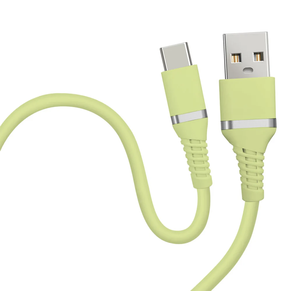 HIDISC やわらかType‐Cケーブル 1m ピスタチオグリーン - Image 2