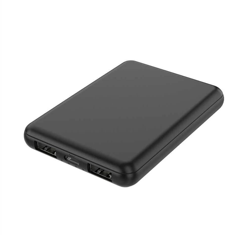 HIDISC 薄型軽量世界最小クラス 高性能ICチップ搭載 5000mAh モバイルバッテリー ブラック - Image 4