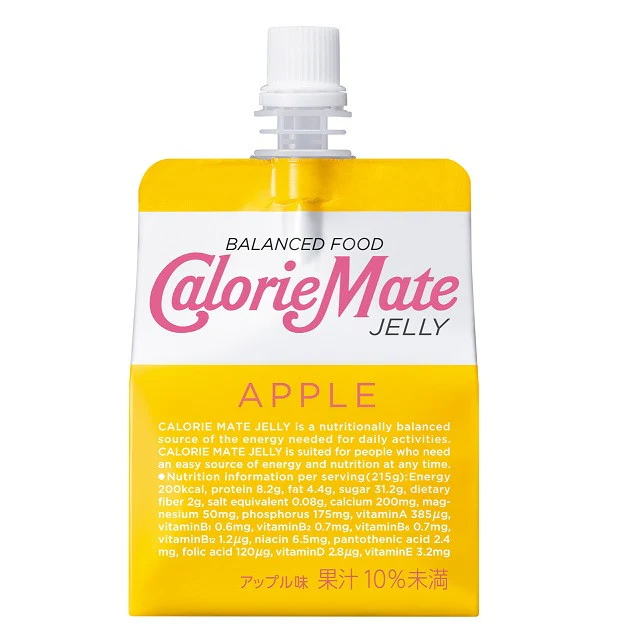 ◆大塚製薬 カロリーメイトゼリー アップル味 215g▽検品時開梱商品のため開梱跡あり - Image 3