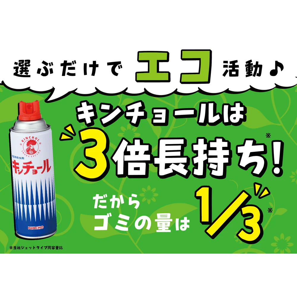 【防除用医薬部外品】大日本除虫菊 キンチョール ハエ・蚊殺虫剤スプレー 450ml×2本パック - Image 2