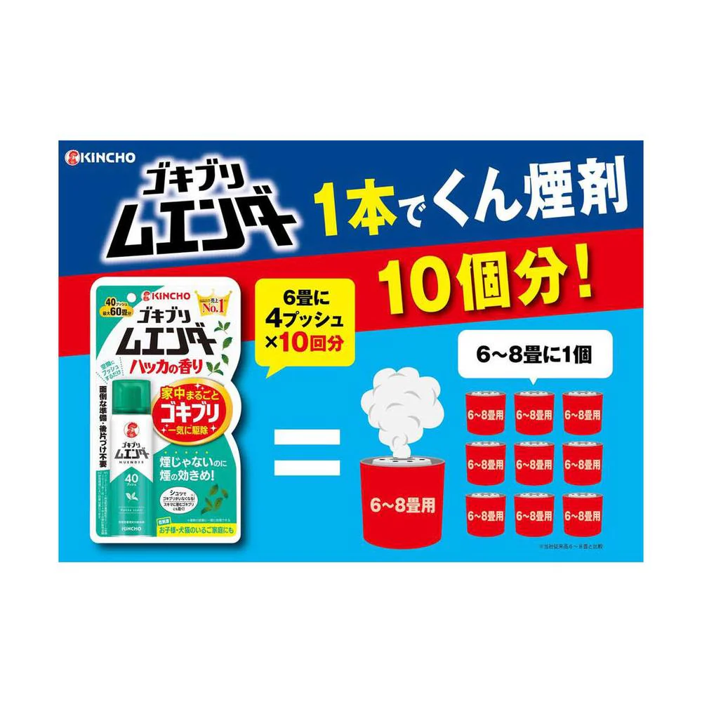 【防除用医薬部外品】金鳥 ゴキブリ ムエンダー ハッカの香り 20ml - Image 2
