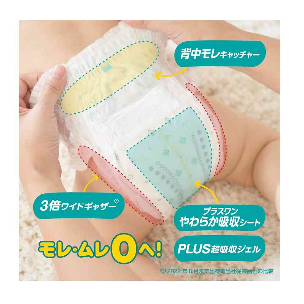 P&G パンパースパンツ ウルトラジャンボ Mはいはい 62枚 - Image 4
