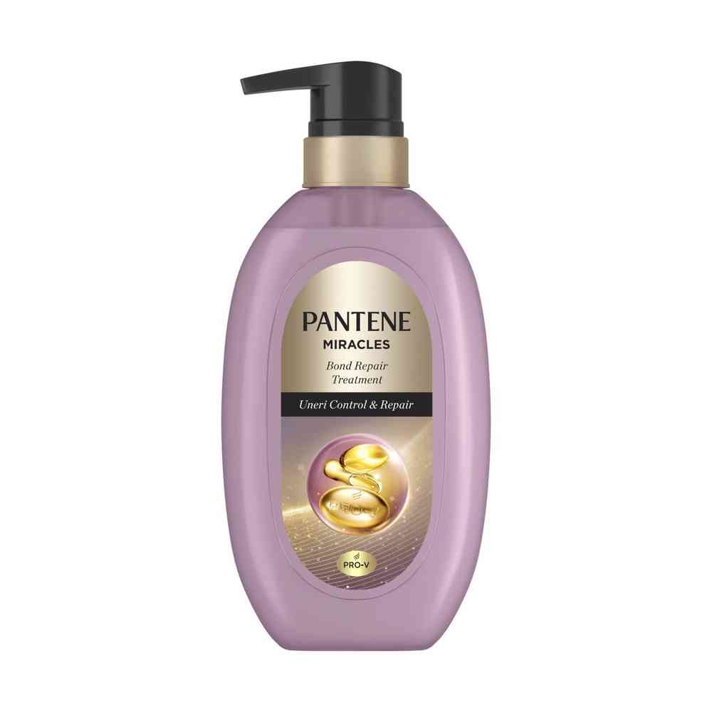 P&G パンテーン ミラクルズ うねりコントロール&リペアアトリートメント ポンプ 440g