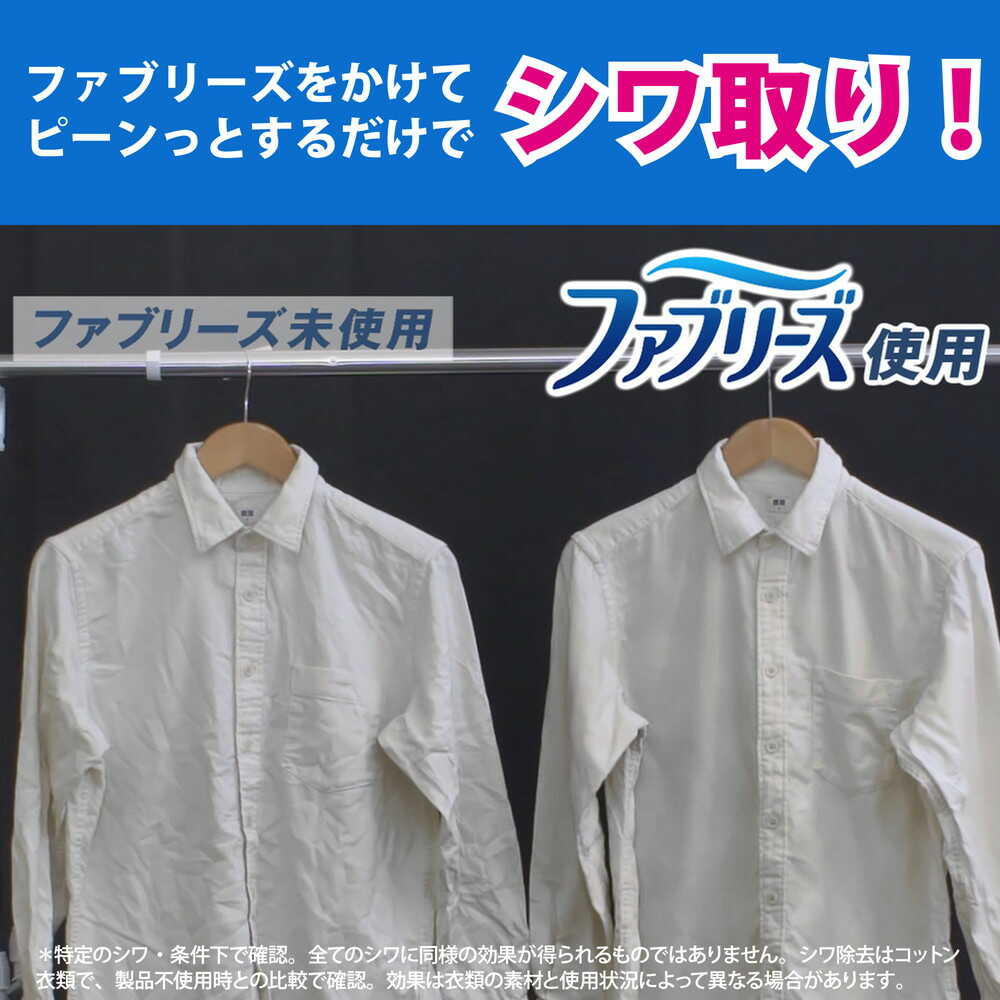 P&G ファブリーズ W除菌+消臭スプレー 衣類・布製品用 無香料 アルコール成分配合 詰替 4回分 1280ml - Image 5
