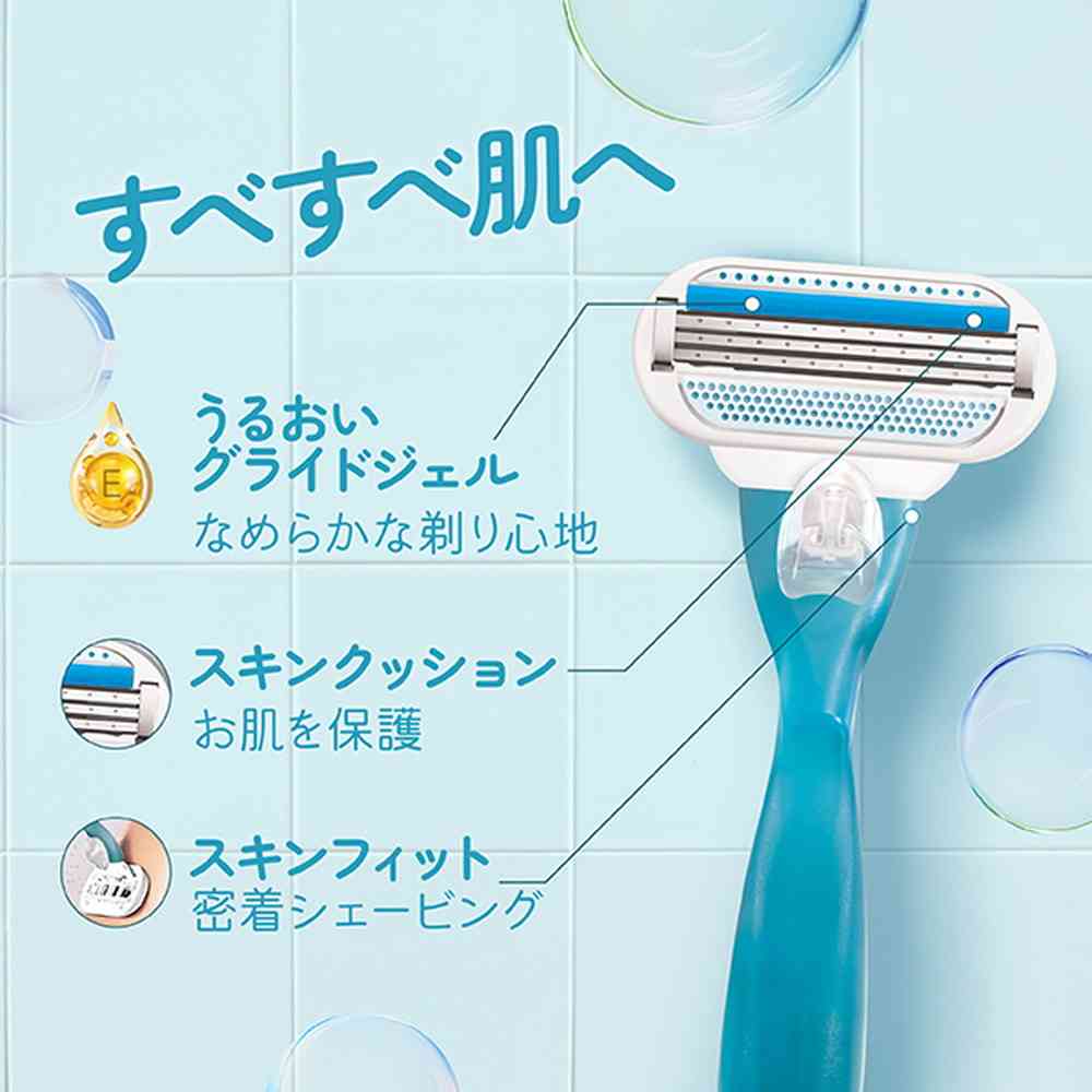 P＆G ヴィーナス すべすべ肌 ホルダー 替刃1個付 - Image 3