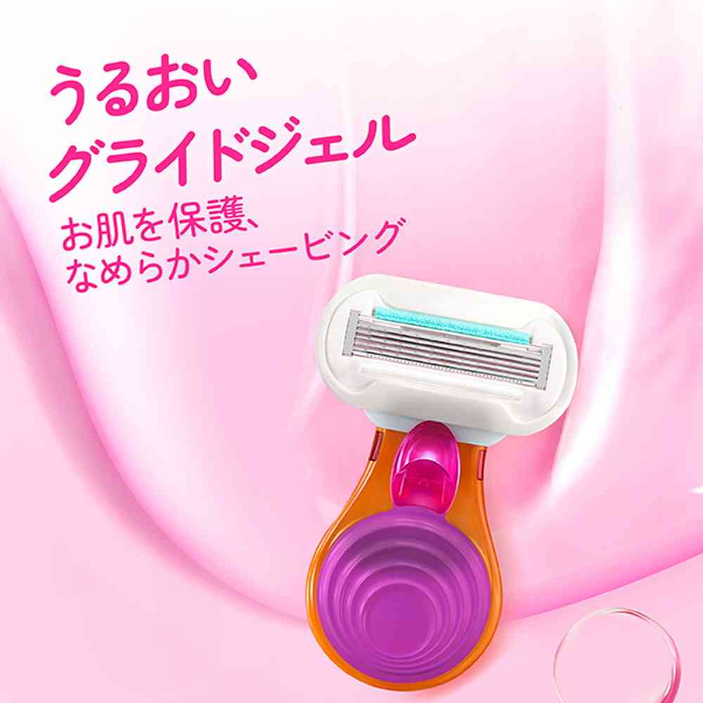 P＆G ヴィーナス つるすべ肌 ケース付きホルダー 替刃1個付 - Image 4
