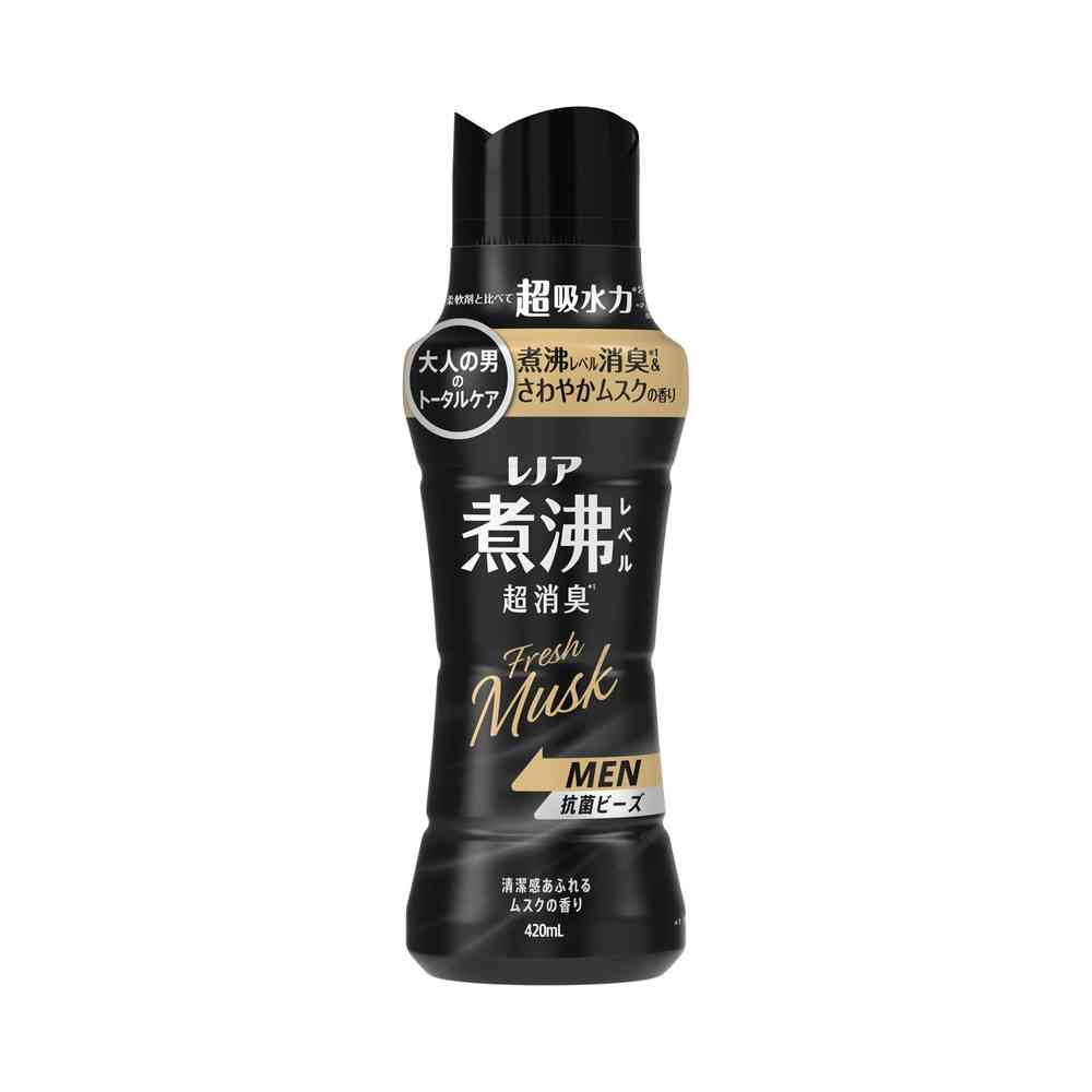 P&G レノア煮沸レベル消臭抗菌ビーズ MEN清潔感あふれるムスクの香り本体 420ml