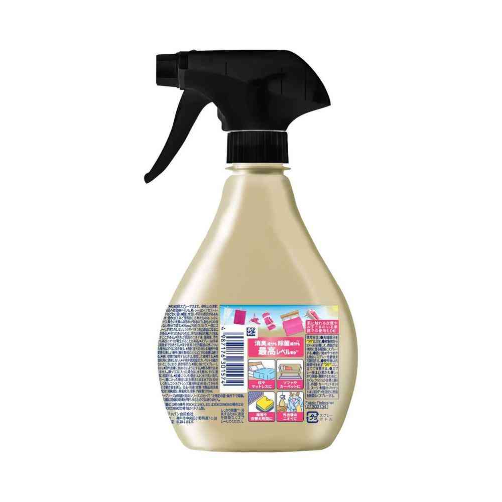 P&G ファブリーズ W除菌+消臭 プレミアム パステルフローラル&ブロッサムの香り 本体 370mL - Image 2