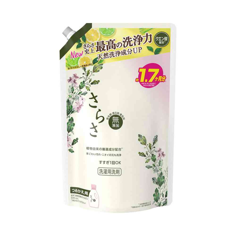 P&G さらさ洗剤ジェル つめかえ超ジャンボサイズ 1260g