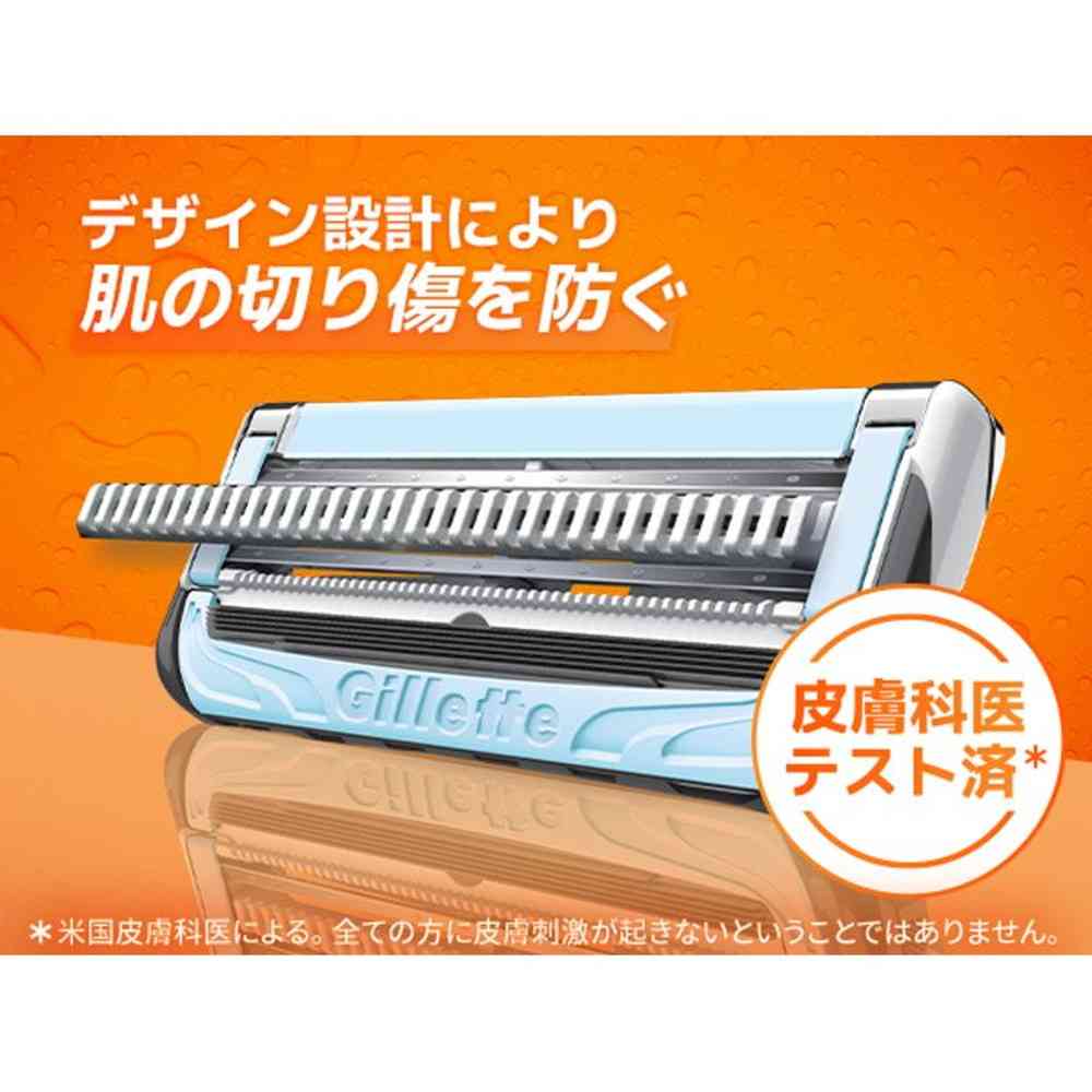 P&G ジレットフュージョンボディ 替刃 3個入 - Image 6