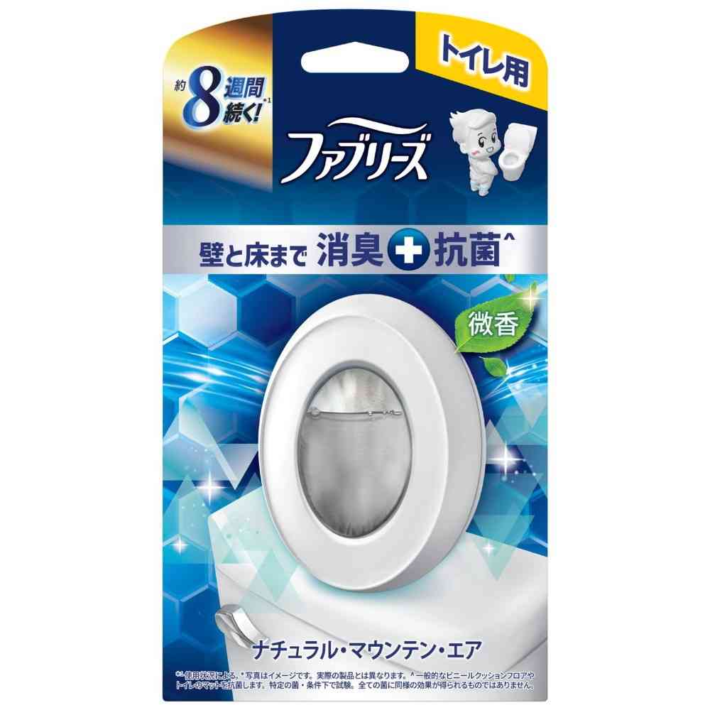 P&G ファブリーズ トイレ用+抗菌 ナチュラル・マウンテン・エア 6.3ml