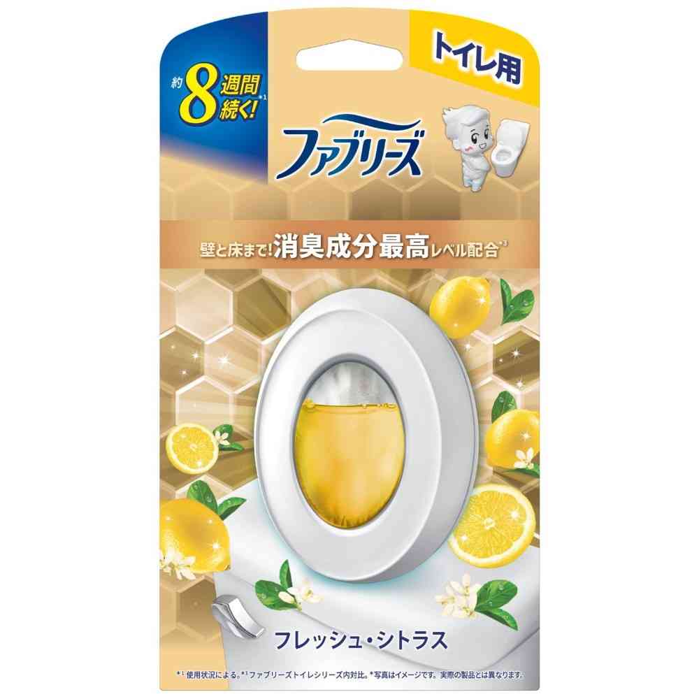 P&G ファブリーズ トイレ用 消臭成分最高レベル フレッシュ・シトラス 6.3ml