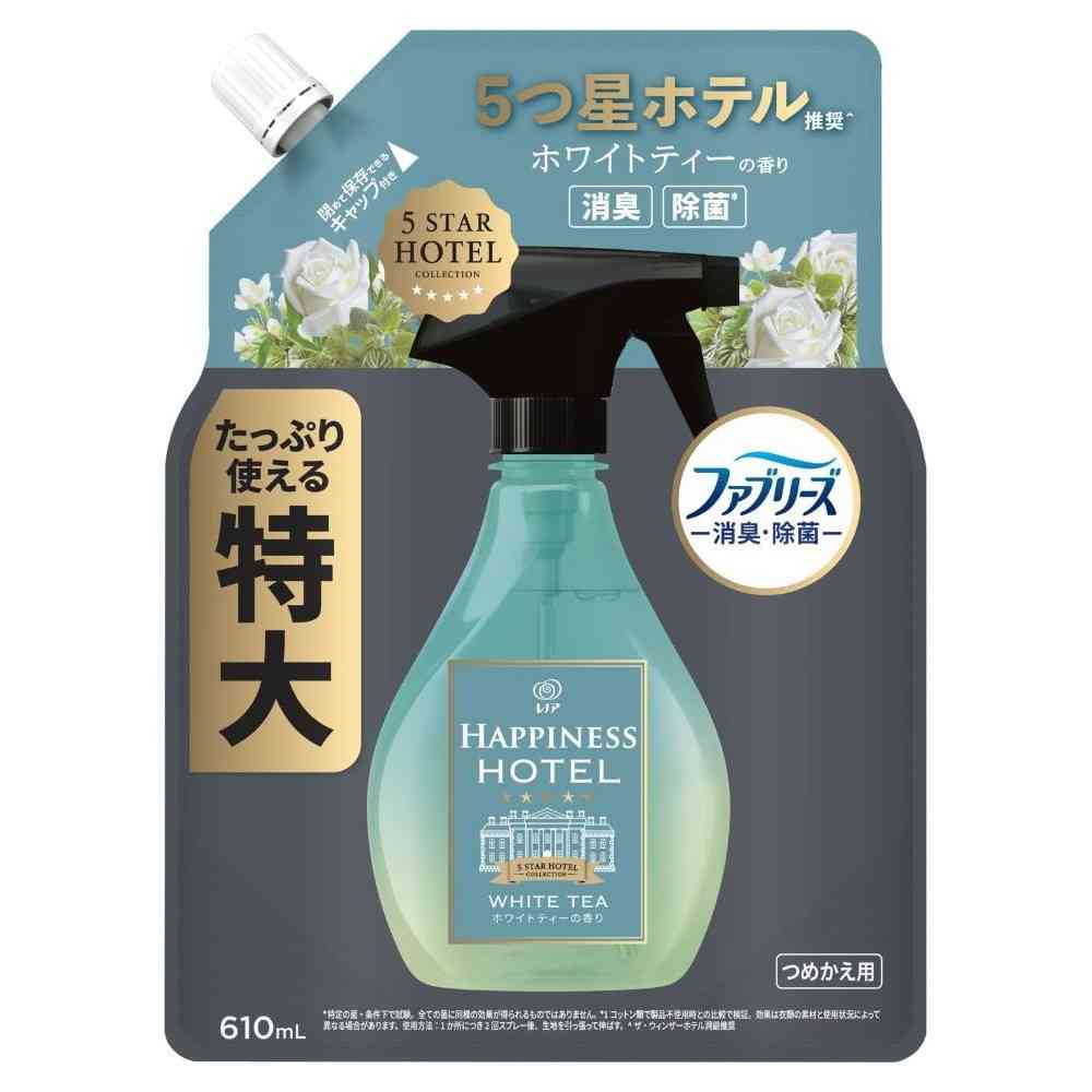 P＆G レノアハピネス ミスト ホワイトティーの香り 詰替 特大 610mL - Image 6