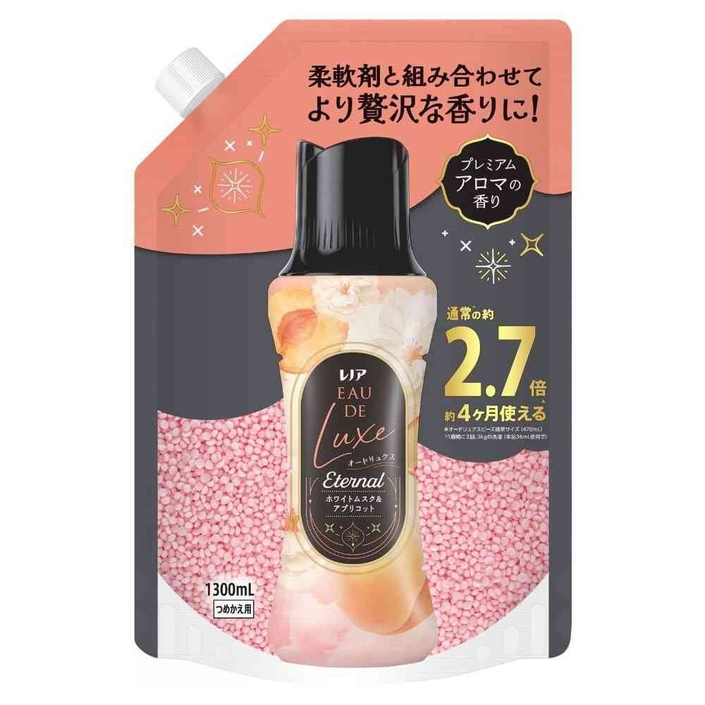 P&G レノアオードリュクス アロマジュエル ホワイトムスク&アプリコット 詰替 超特大 1300mL