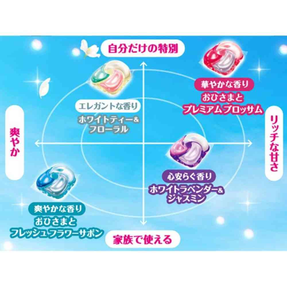 P＆G ボールド ジェルボール4D 心弾けるホワイトティー＆フローラル 詰替 超メガジャンボ 70個 - Image 7