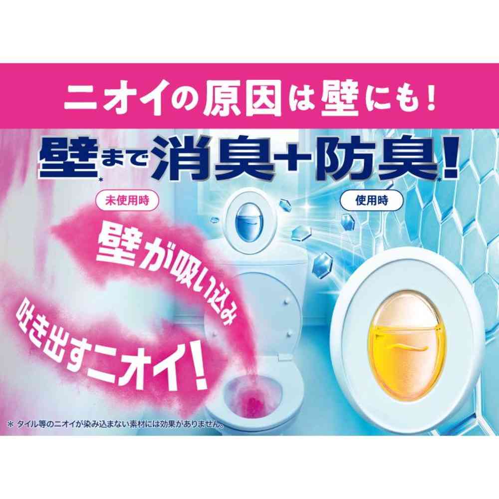 P＆G ファブリーズ トイレ用 消臭成分最高レベル フレッシュ・シトラス つめかえ 6.3mlx3回分 - Image 5