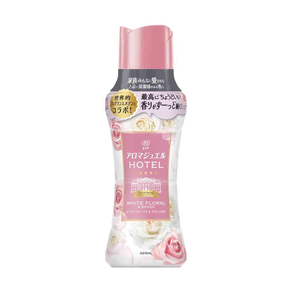 P&G レノア アロマジュエル ホワイトホワイトフローラル&サボンの香り 本体 420mL