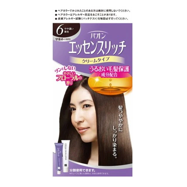 【医薬部外品】パオン エッセンスリッチ クリームタイプ 6 やや濃い栗色 40g+40g