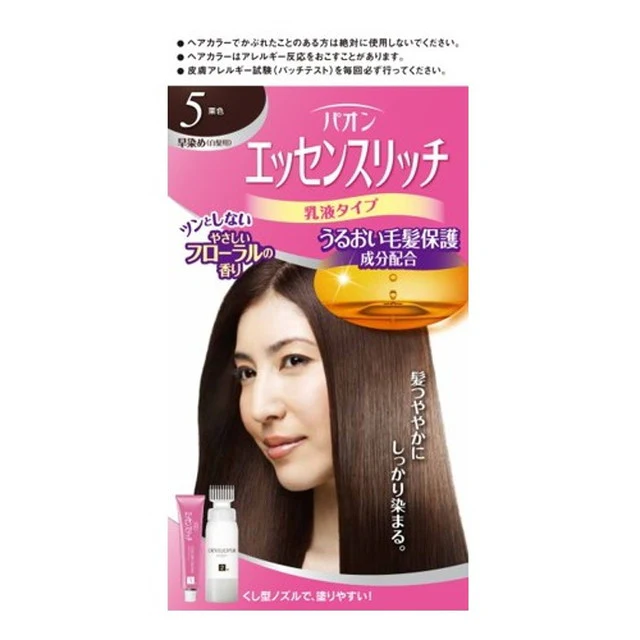 【医薬部外品】パオン エッセンスリッチ 乳液タイプ 5 栗色 50g+50g