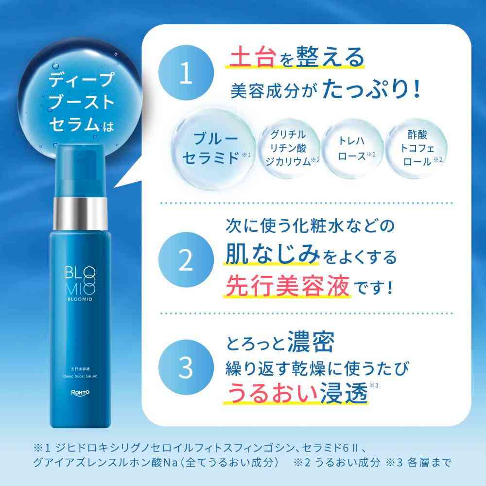 ロート製薬 ブルーミオ ディープブーストセラム 50g - Image 9