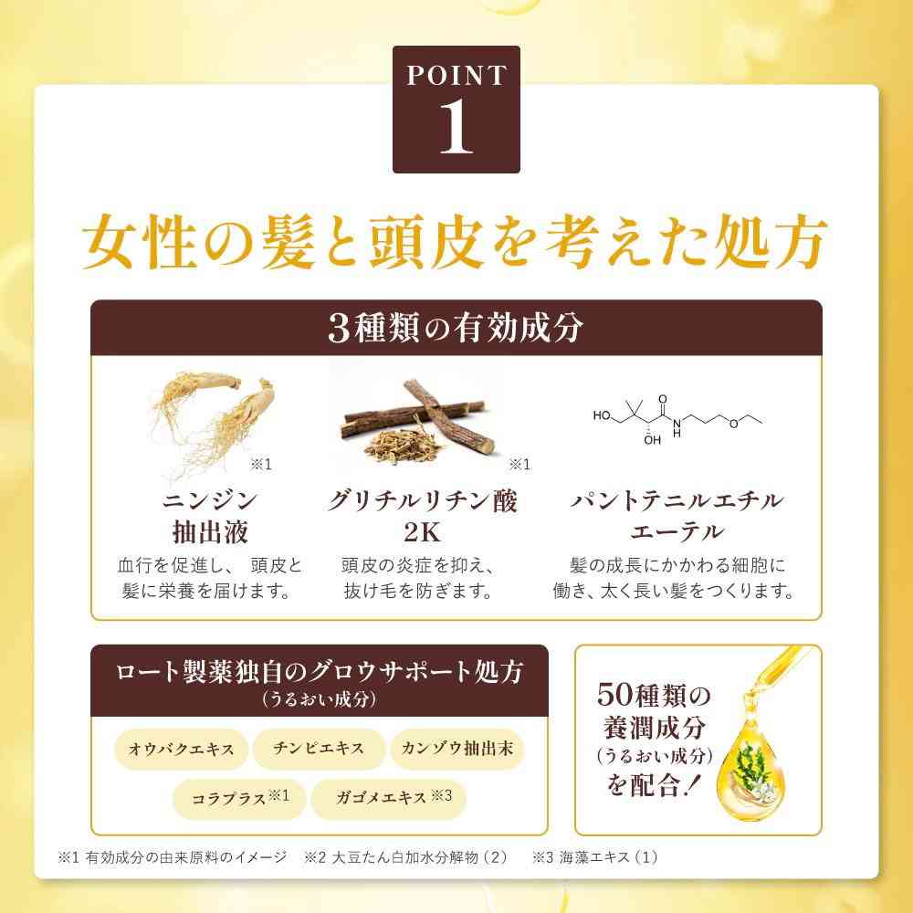 【医薬部外品】ロート製薬 50の恵 頭皮健やか髪ふんわり薬用育毛美容液 160ml - Image 4