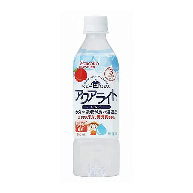 ◆◆和光堂 ベビーのじかん アクアライト りんご 500ml (3ヶ月頃から) - Image 2