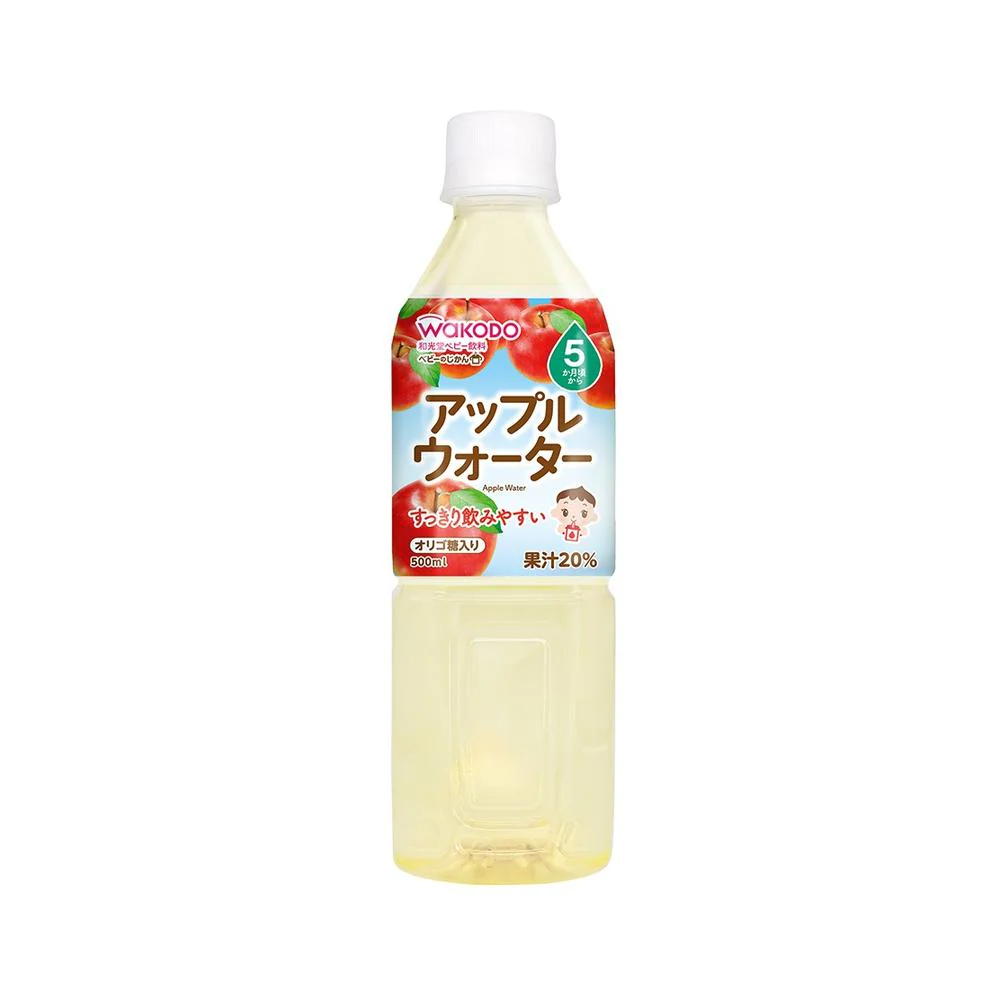 ◆ベビーのじかん アップルウォーター 500ML(5ヶ月)