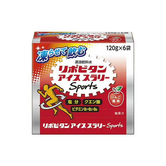 ◆大正製薬 リポビタンアイススラリー Sports りんご風味120g×6個 - Image 3