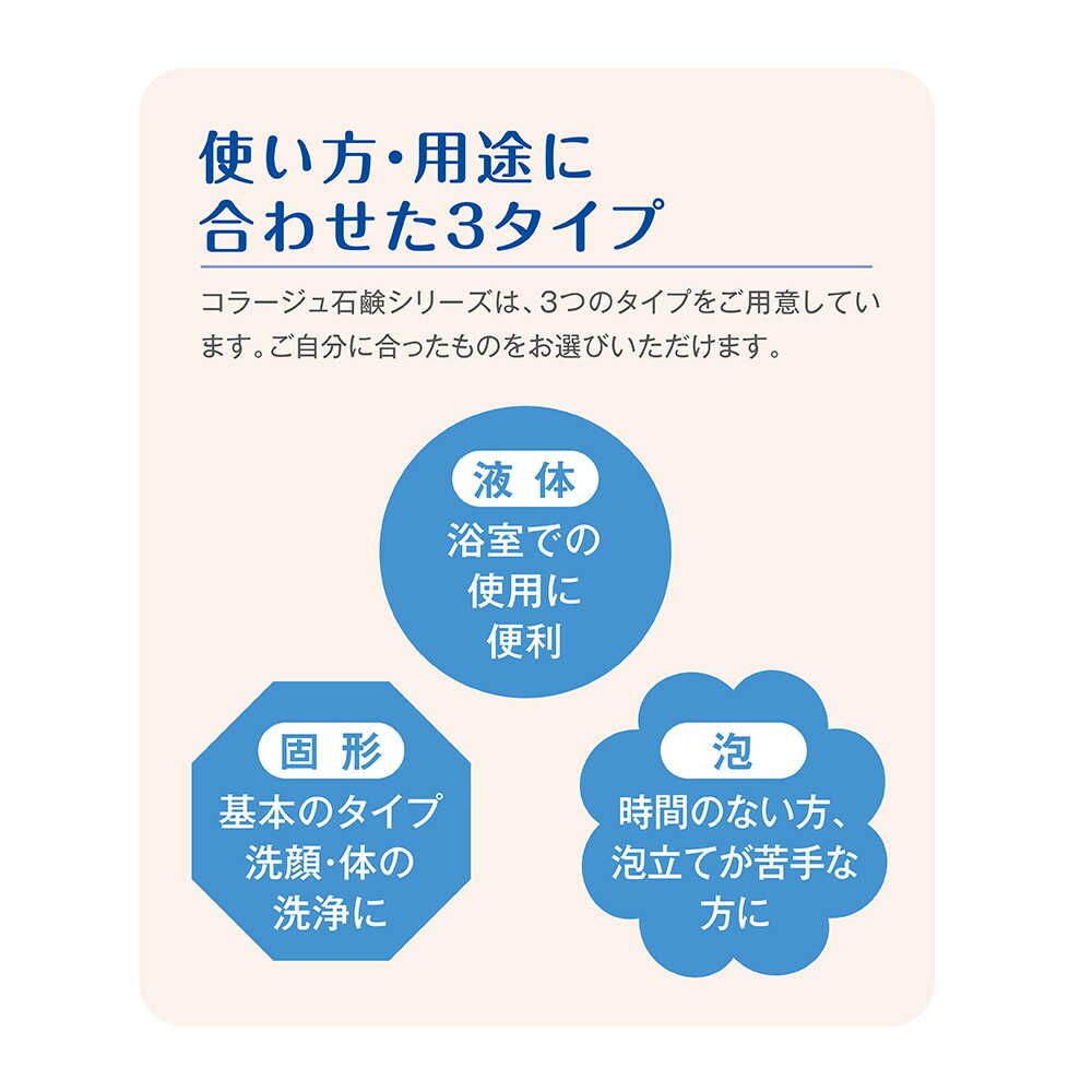 持田ヘルスケア コラージュM フェイシャルソープ 150ml - Image 2