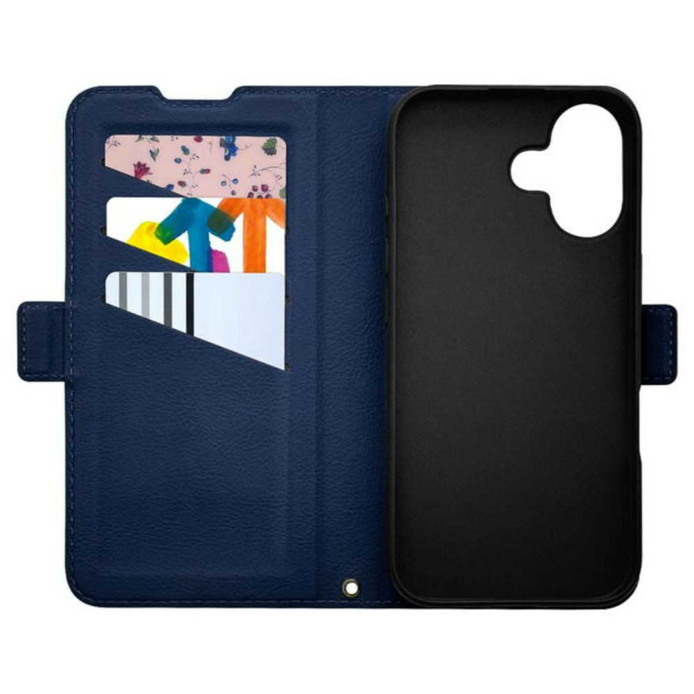 テレホンリース iPhone16 ケース カバー ネイビー - Image 5