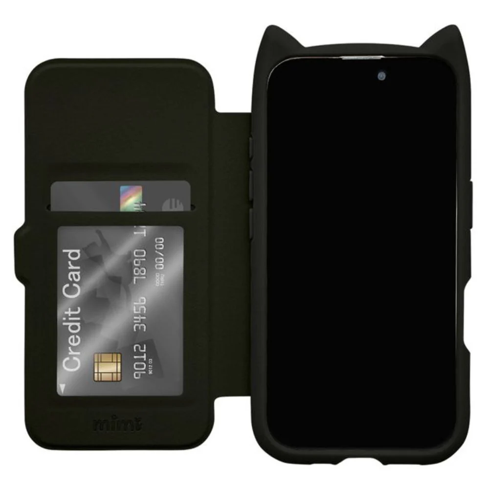 テレホンリース iPhone16 ケース カバー ブラック - Image 2