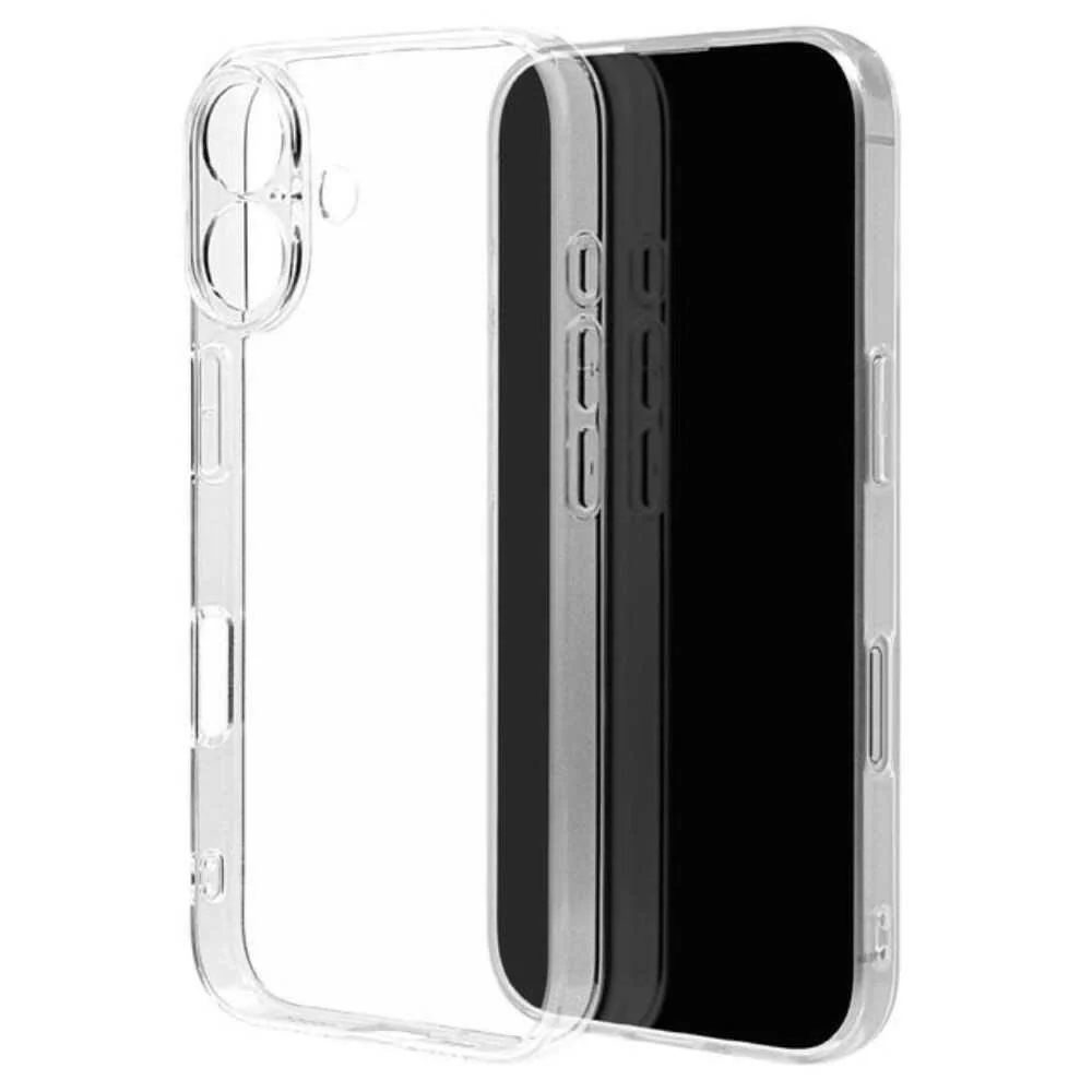 テレホンリース iPhone16 ケース カバー クリア 透明 1.3mm ストラップホール - Image 3