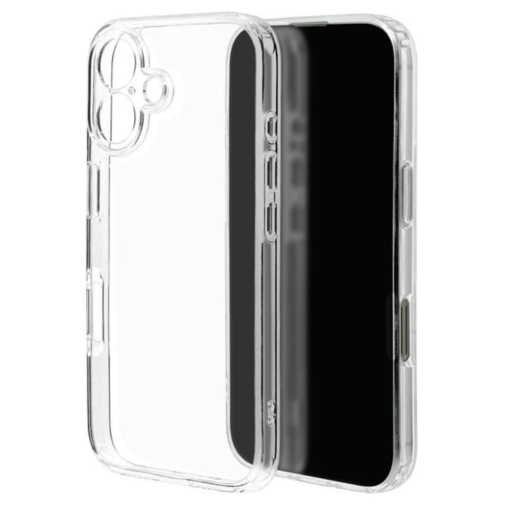 テレホンリース iPhone16 ケース カバー ハイブリッド 極限保護 クリア