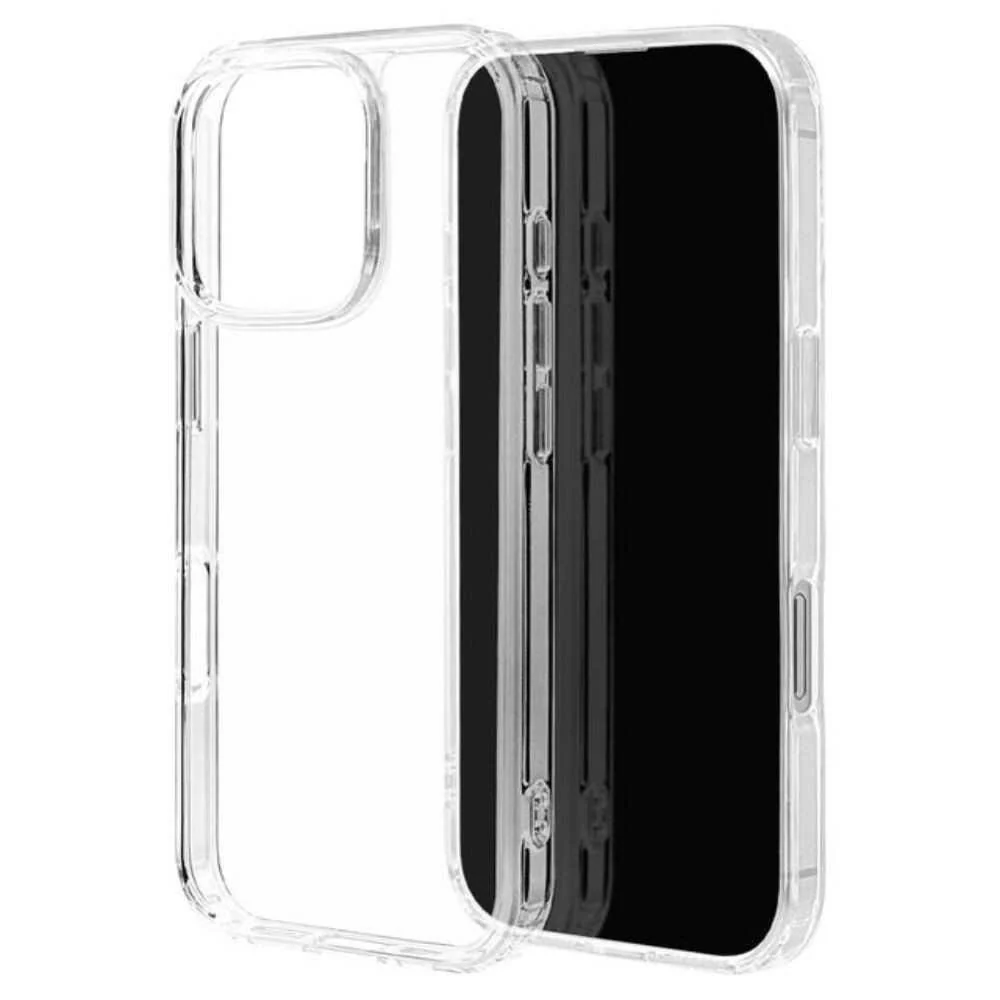 テレホンリース iPhone16Pro クリア TPU ストラップホール ワイヤレス充電対応 - Image 3