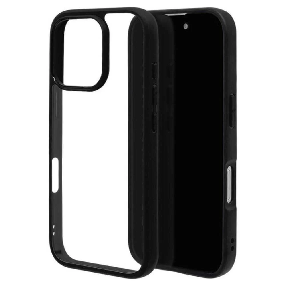 テレホンリース iPhone16Pro ケースカバー RHINOX ブラック×クリア - Image 3