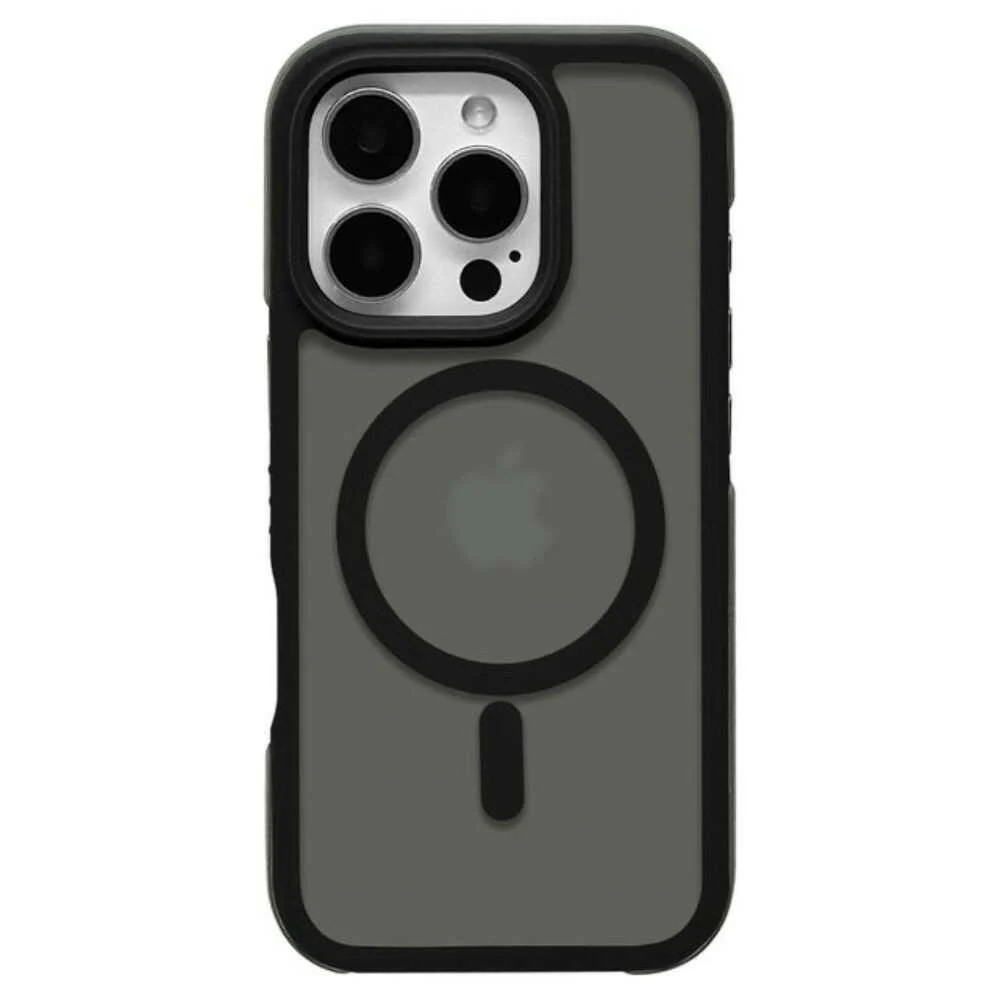 テレホンリース iPhone16Pro ケースカバー Air_C エアクッション ブラック - Image 5