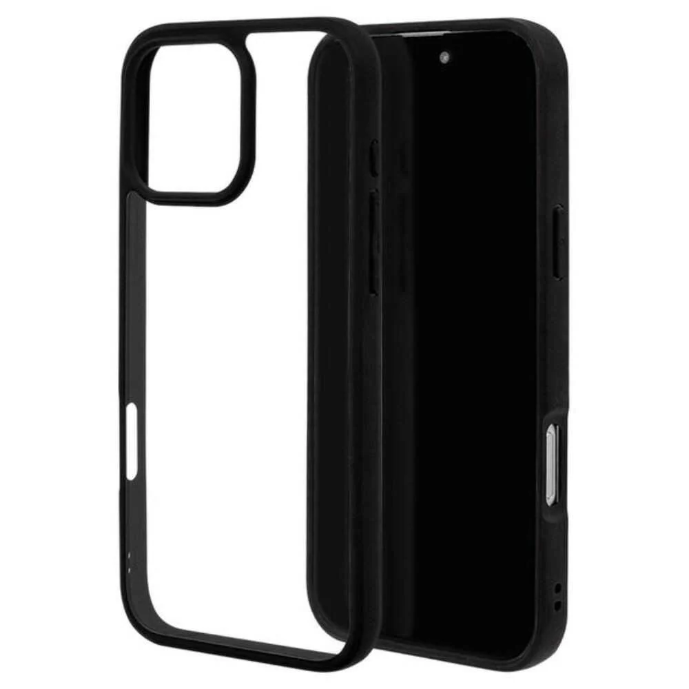 テレホンリース iPhone16ProMax ケースカバー RHINOX ブラック×クリア - Image 3